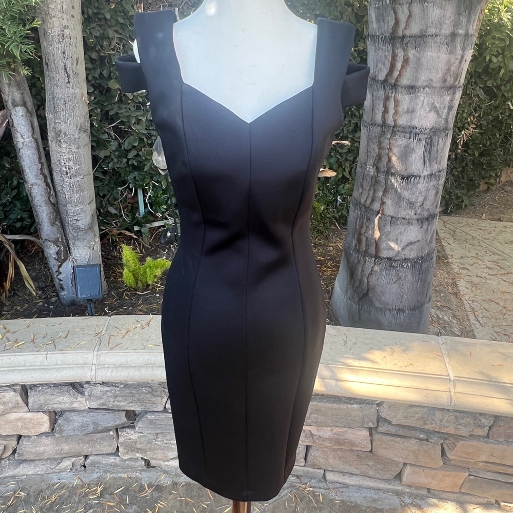 Elegant Black Off-Shoulder Dress